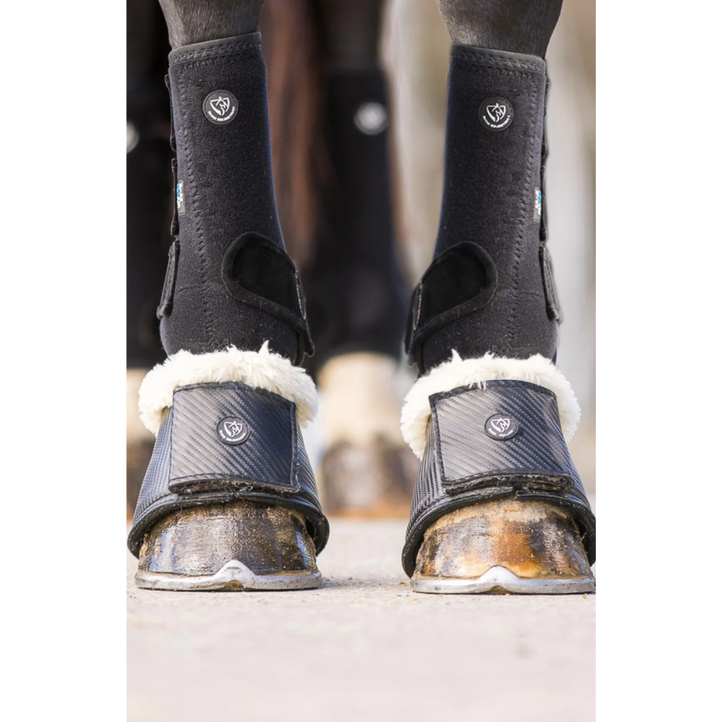 BARE Horse Wear - Carbon Tech Bell Boots - Black