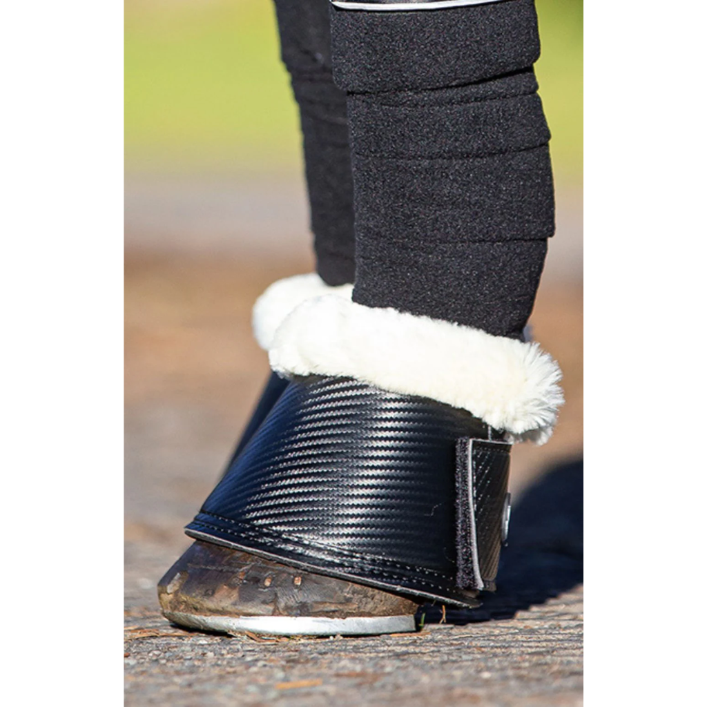 BARE Horse Wear - Carbon Tech Bell Boots - Black