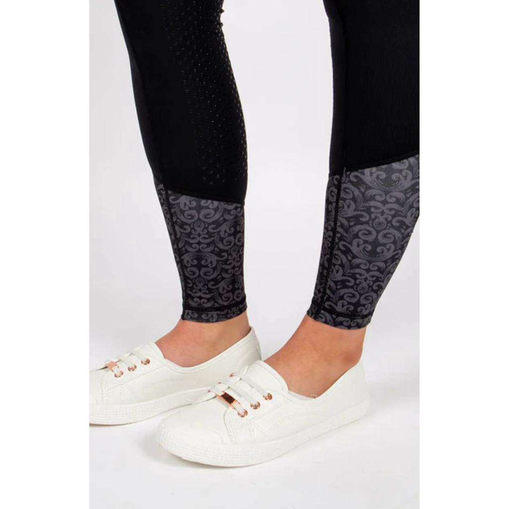 Bare Equestrian Youth Performance Riding Tights - Empress