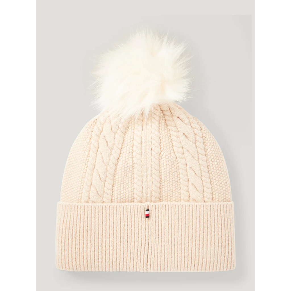 Tommy Hilfiger Perry Pompom Beanie
