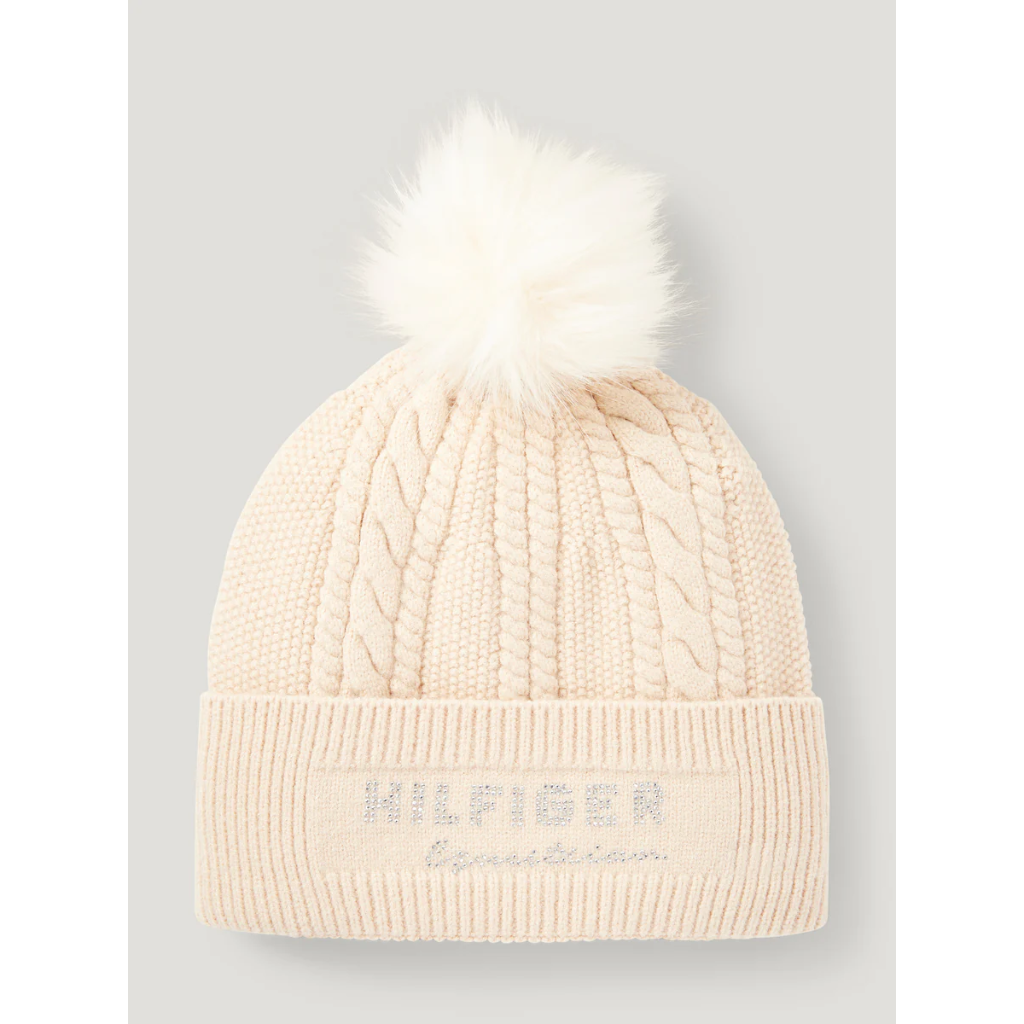 Tommy Hilfiger Perry Pompom Beanie