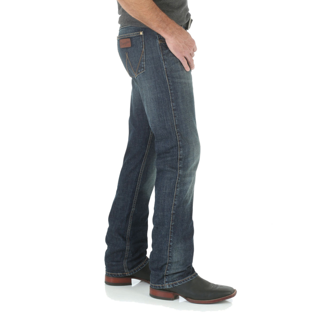 Wrangler Men's Retro Slim Straight Jean - 34 leg bozeman