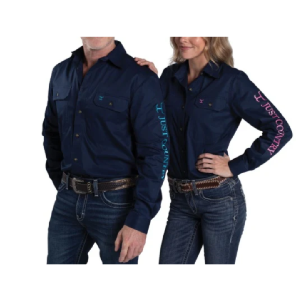 Women's - Brooke Embroidered - Full Button