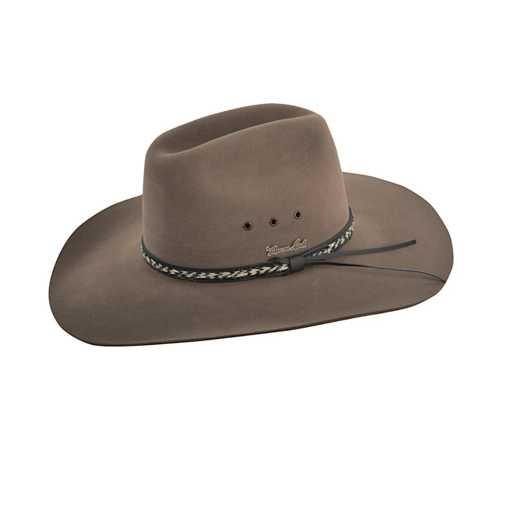 Thomas Cook Brumby Pure Fur Felt Hat Fawn