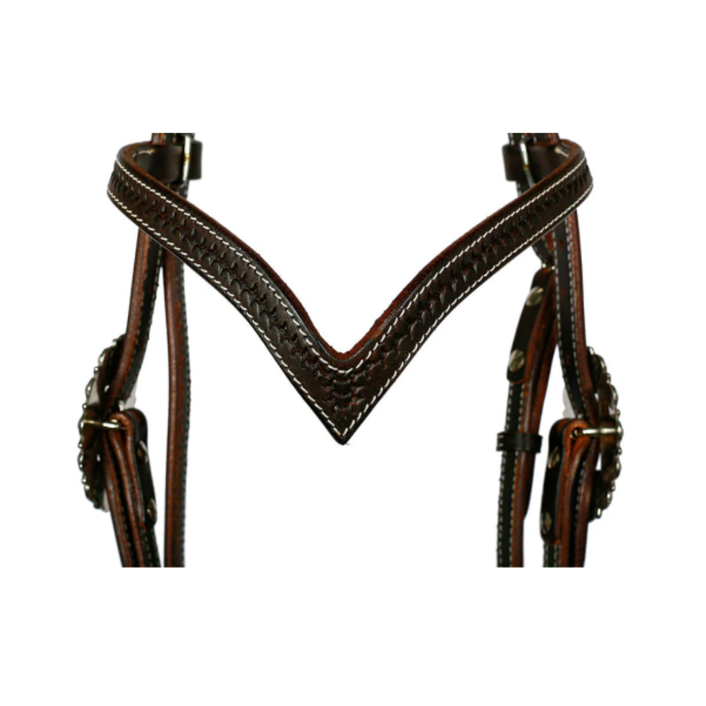Syd Hill Carbine Bridle - Dark Brown