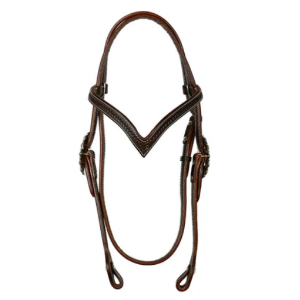 Syd Hill Carbine Bridle - Dark Brown