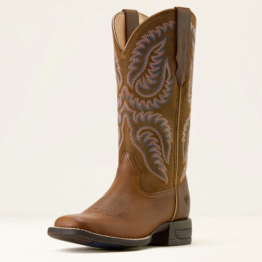 Ariat Women' Cattle Caite WST Distressed Brown/Adobe Clay