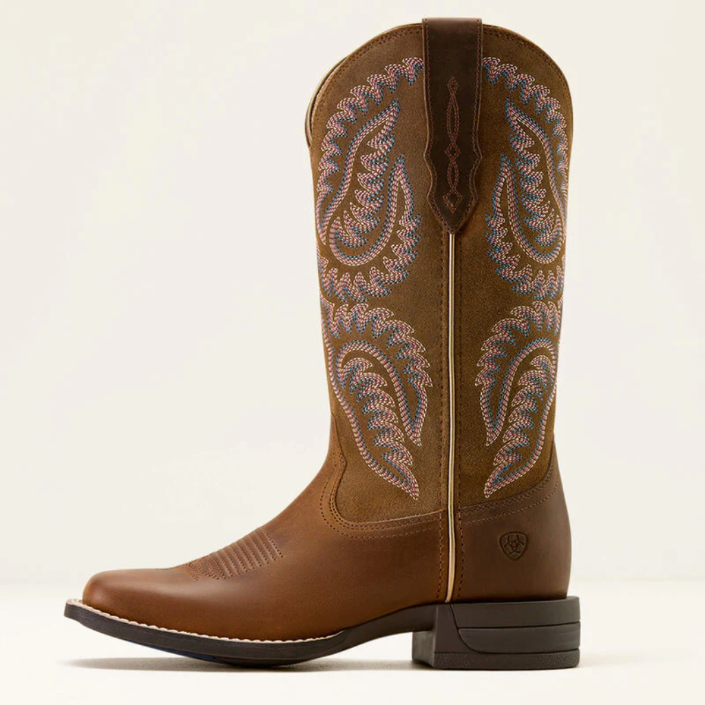 Ariat Women' Cattle Caite WST Distressed Brown/Adobe Clay