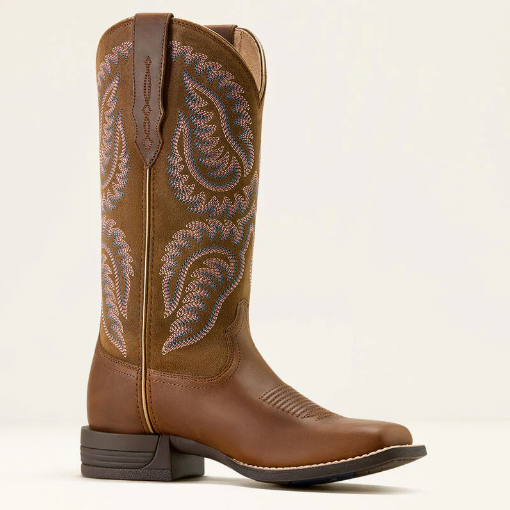 Ariat Women' Cattle Caite WST Distressed Brown/Adobe Clay