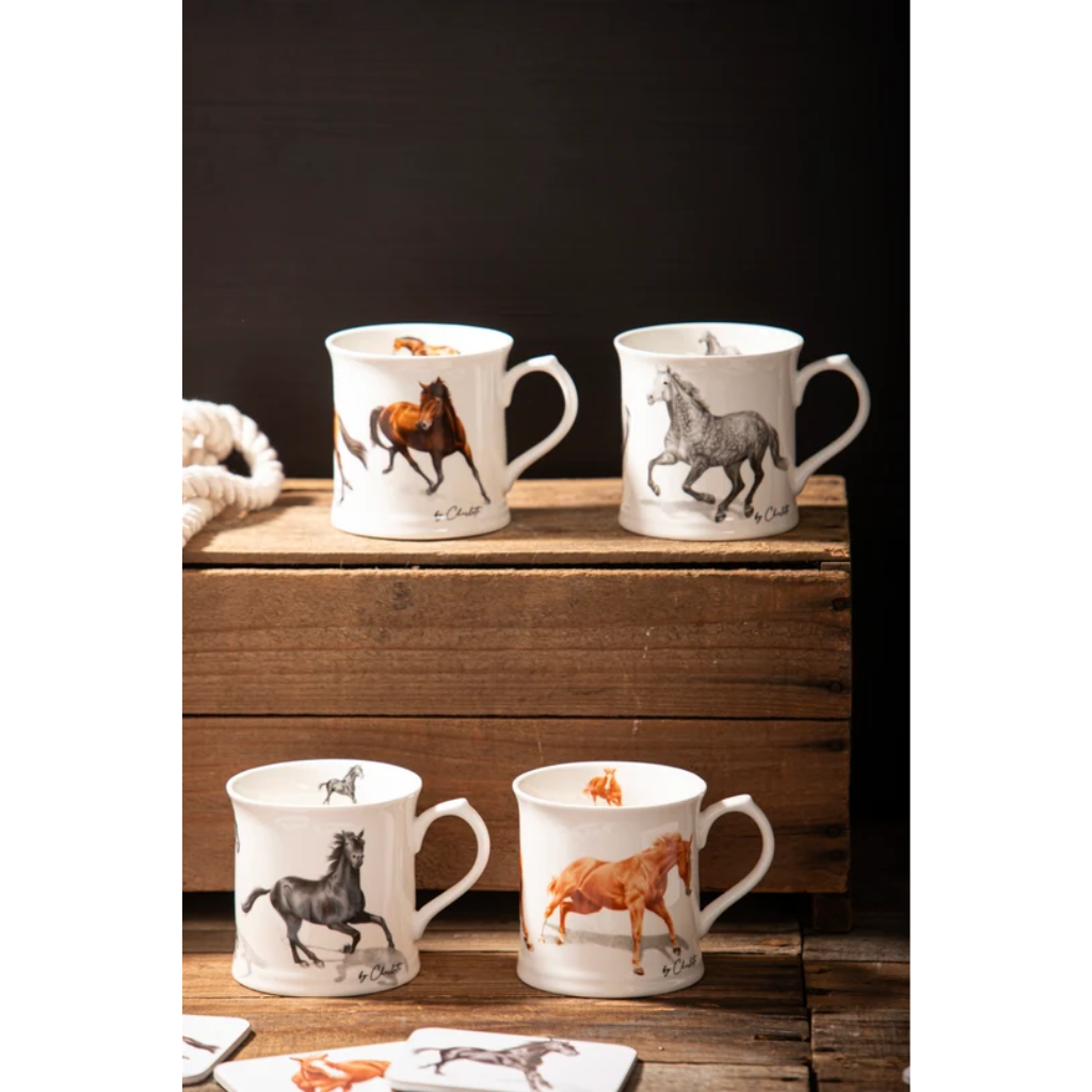 Horses By Charlotte Chestnut Mug