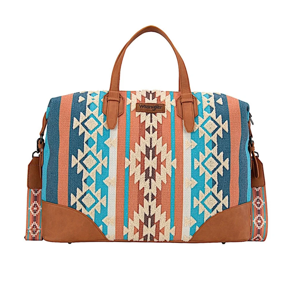 Wrangler Cilia Aztec Duffle Bag - Tan