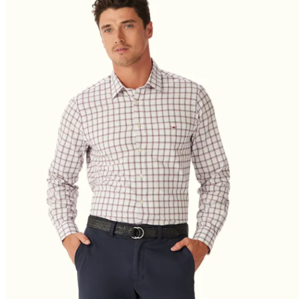 RM Classic Twill Men's Check Shirt