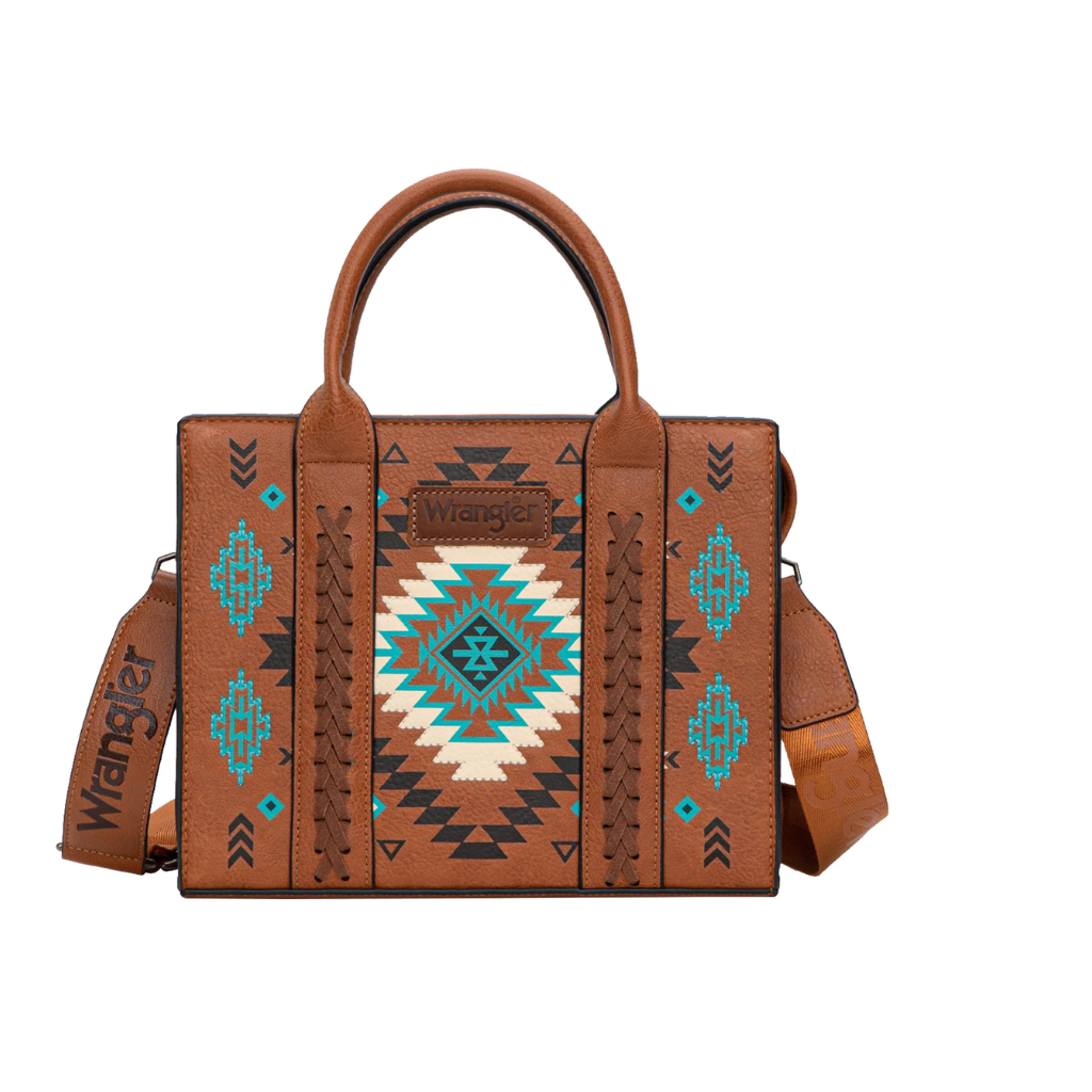 Wrangler - Talia Tan Aztec Crossbody Bag