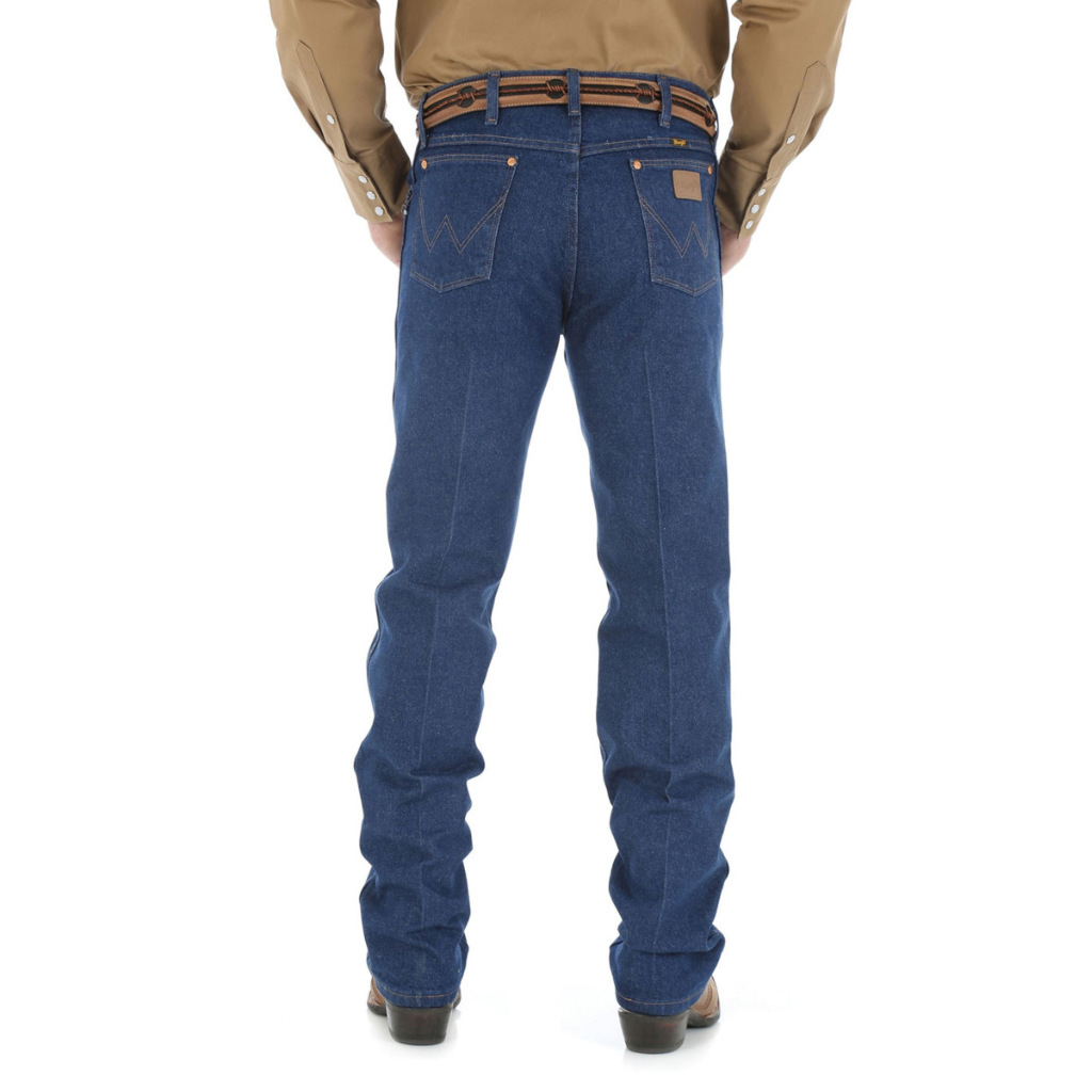 Wrangler Men's Cowboy Cut Original Fit Jean - Prewashed Indigo - 36 INCH LEG