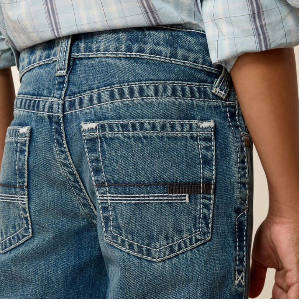 Ariat Boy's Dakota B5 Slim Carlington Straight Leg Jeans
