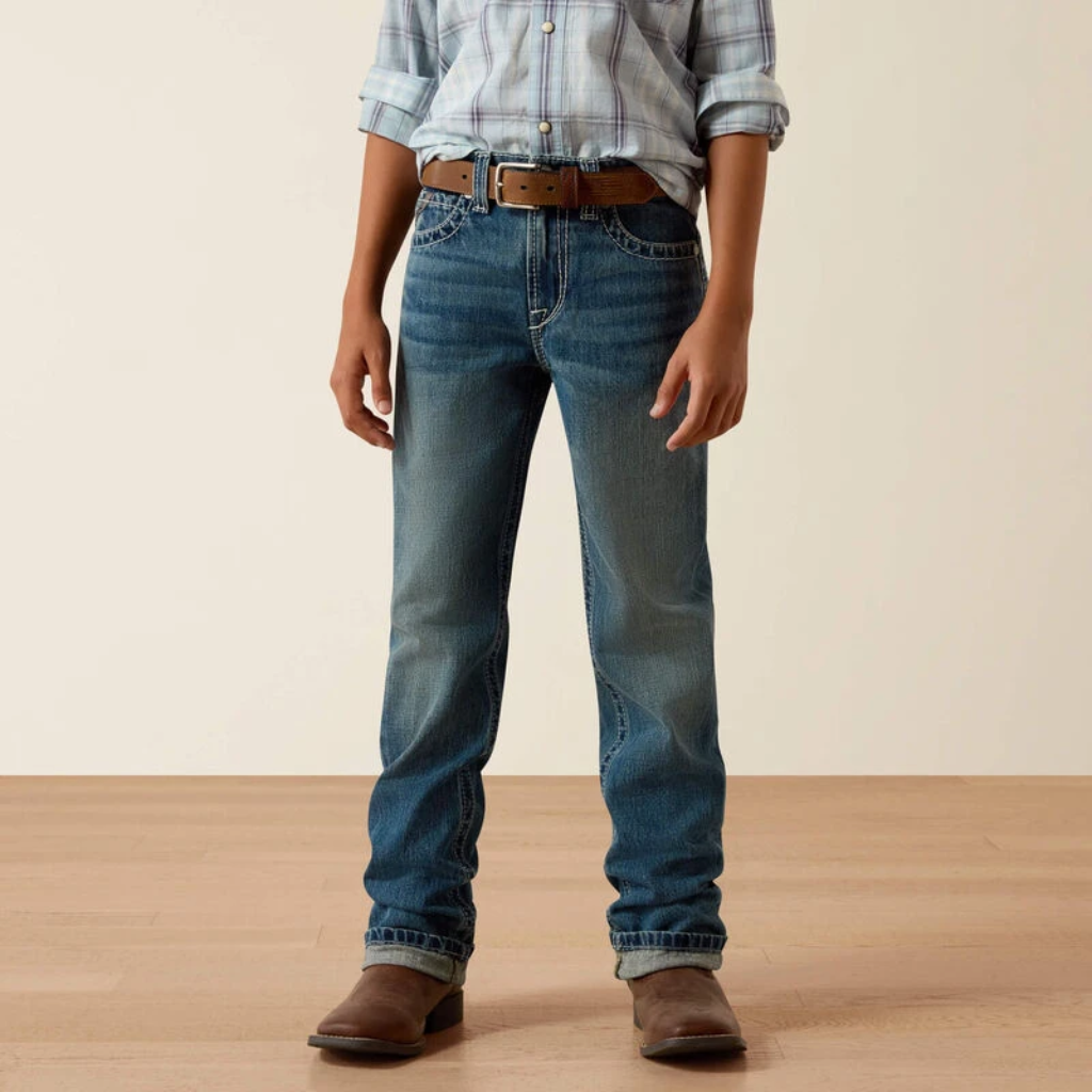 Ariat Boy's Dakota B5 Slim Carlington Straight Leg Jeans