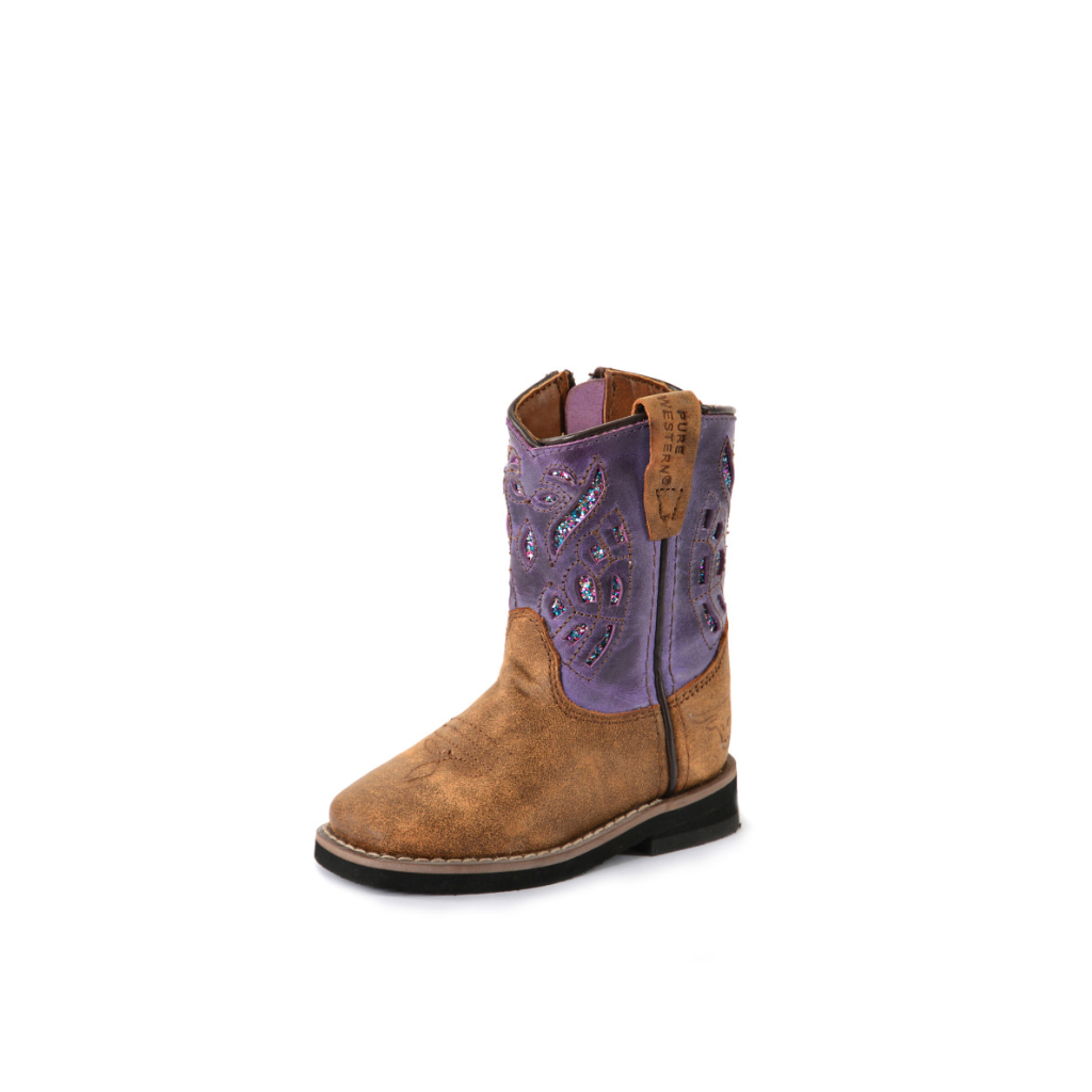 Pure Western Dash Toddler Boots
