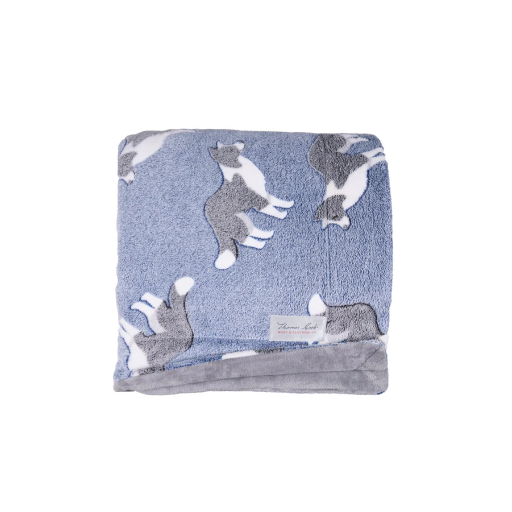 Thomas Cook - Snuggle Rug - Dog - Blue