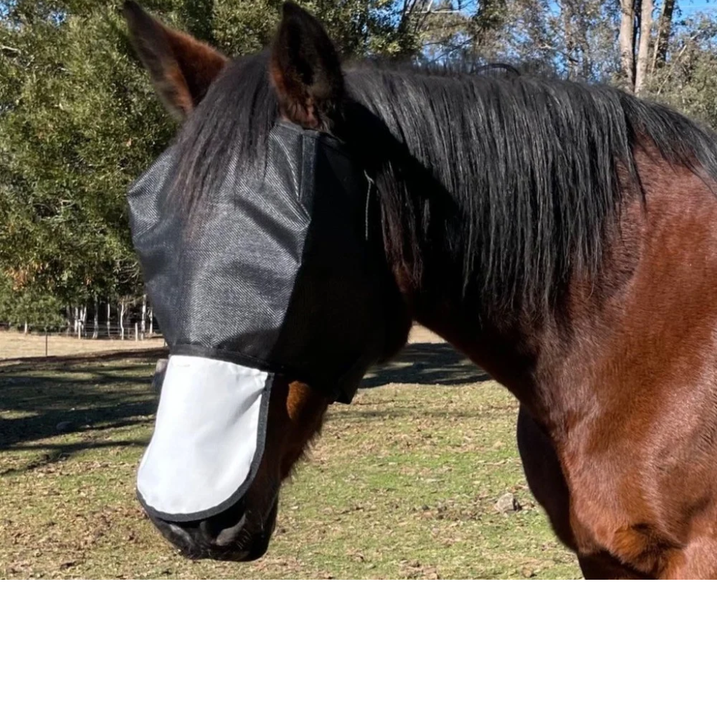 Fly Veils by Design Nose Cover White