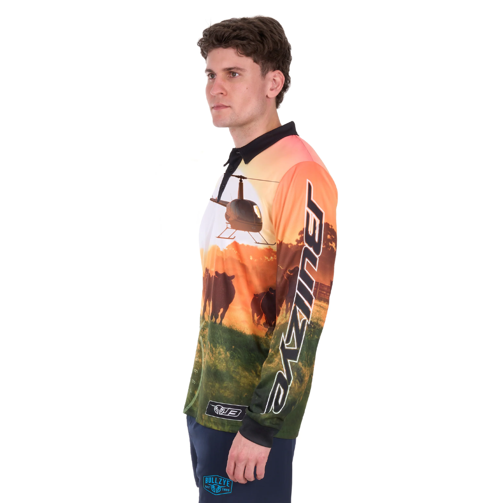 Bullzye Mens Orion LS Tee