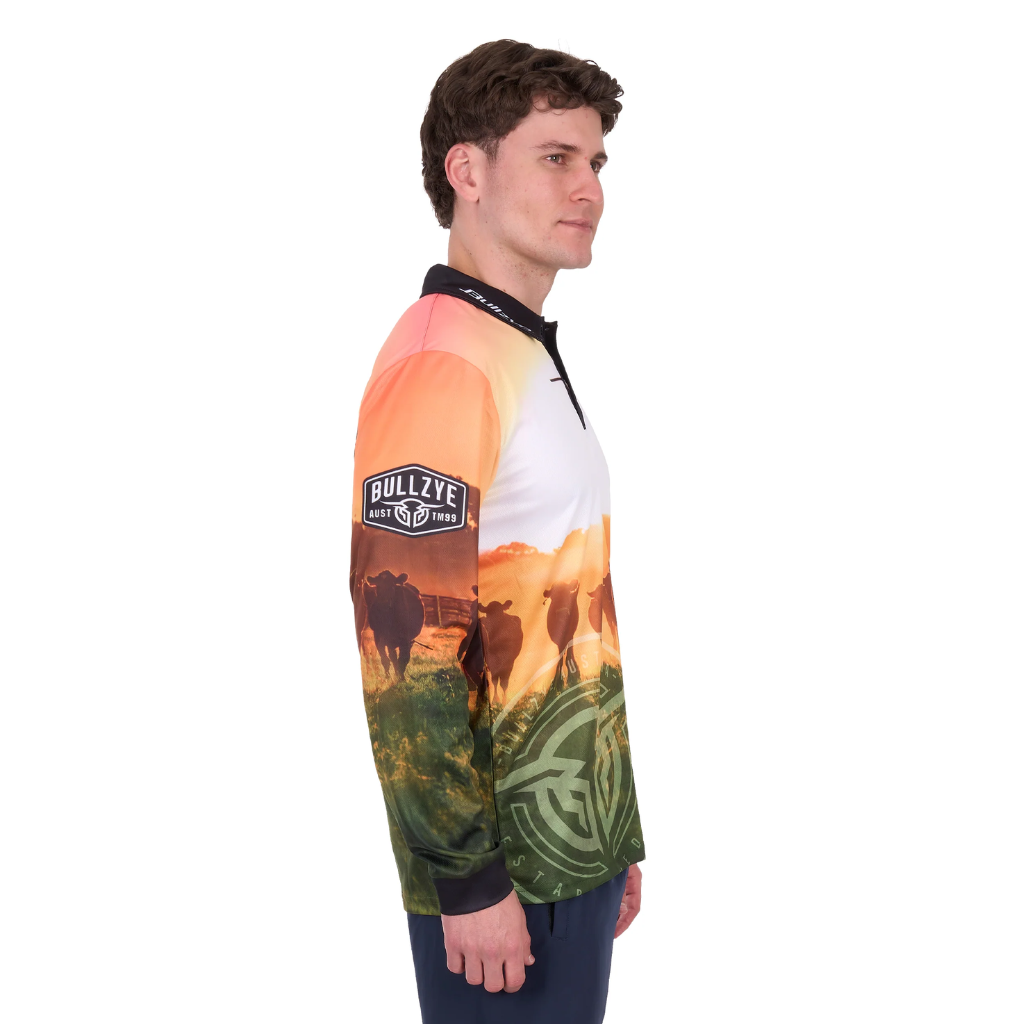 Bullzye Mens Orion LS Tee