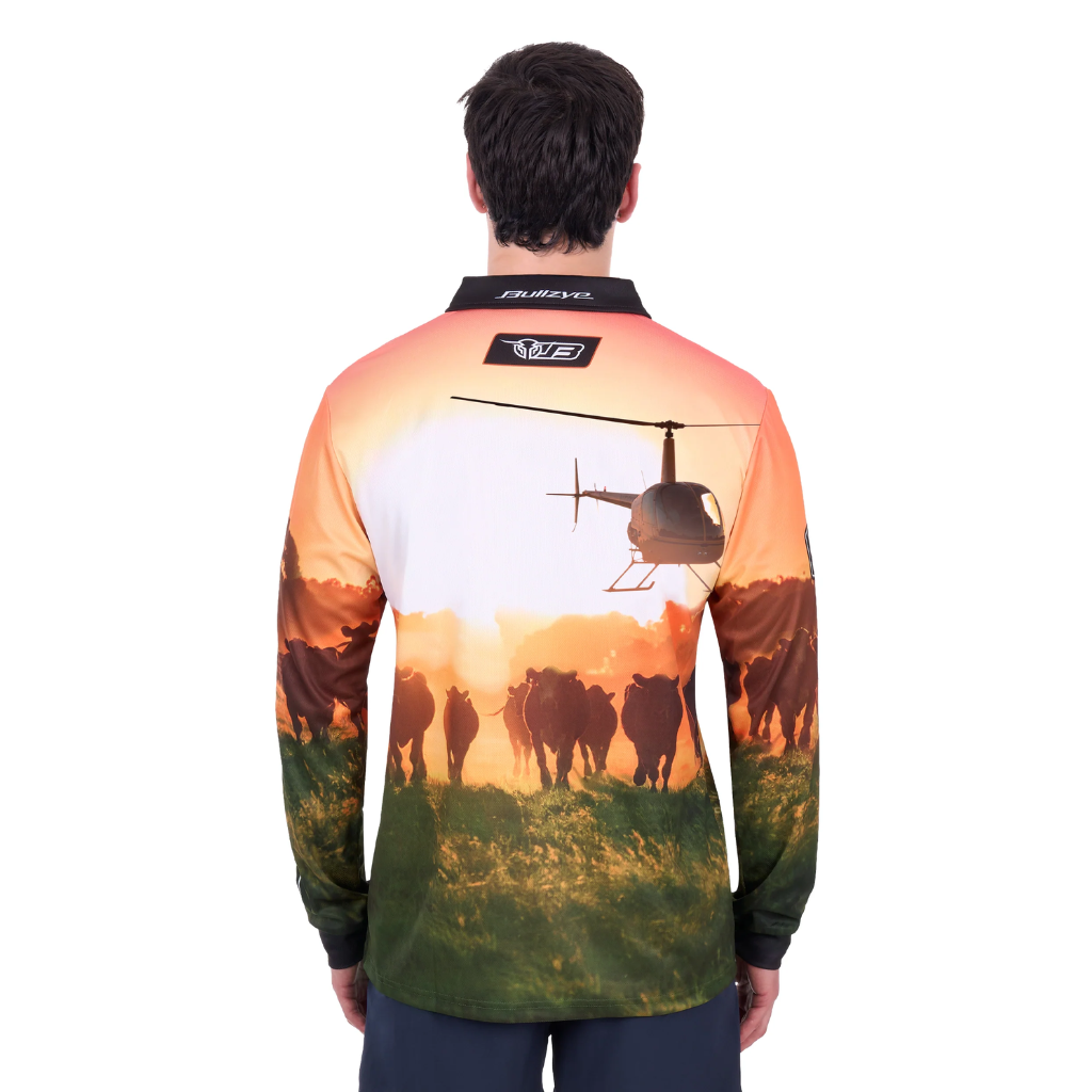 Bullzye Mens Orion LS Tee