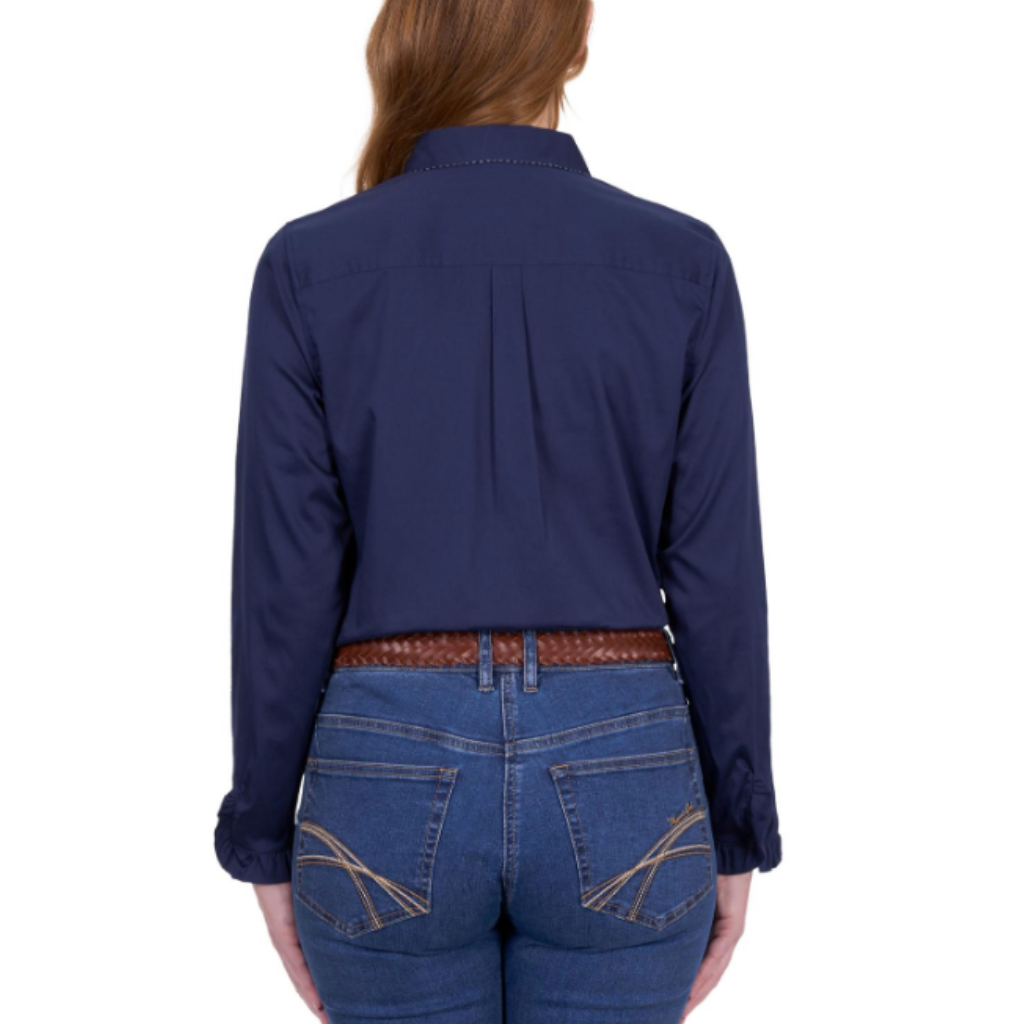 Women's Gill Long Sleeve Shirt Navy