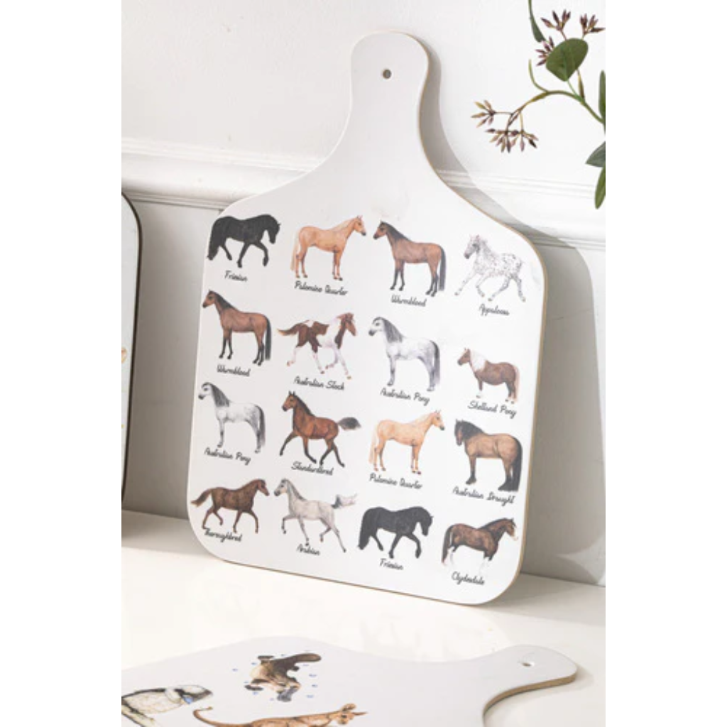 Best In Breed Horse Serving Board