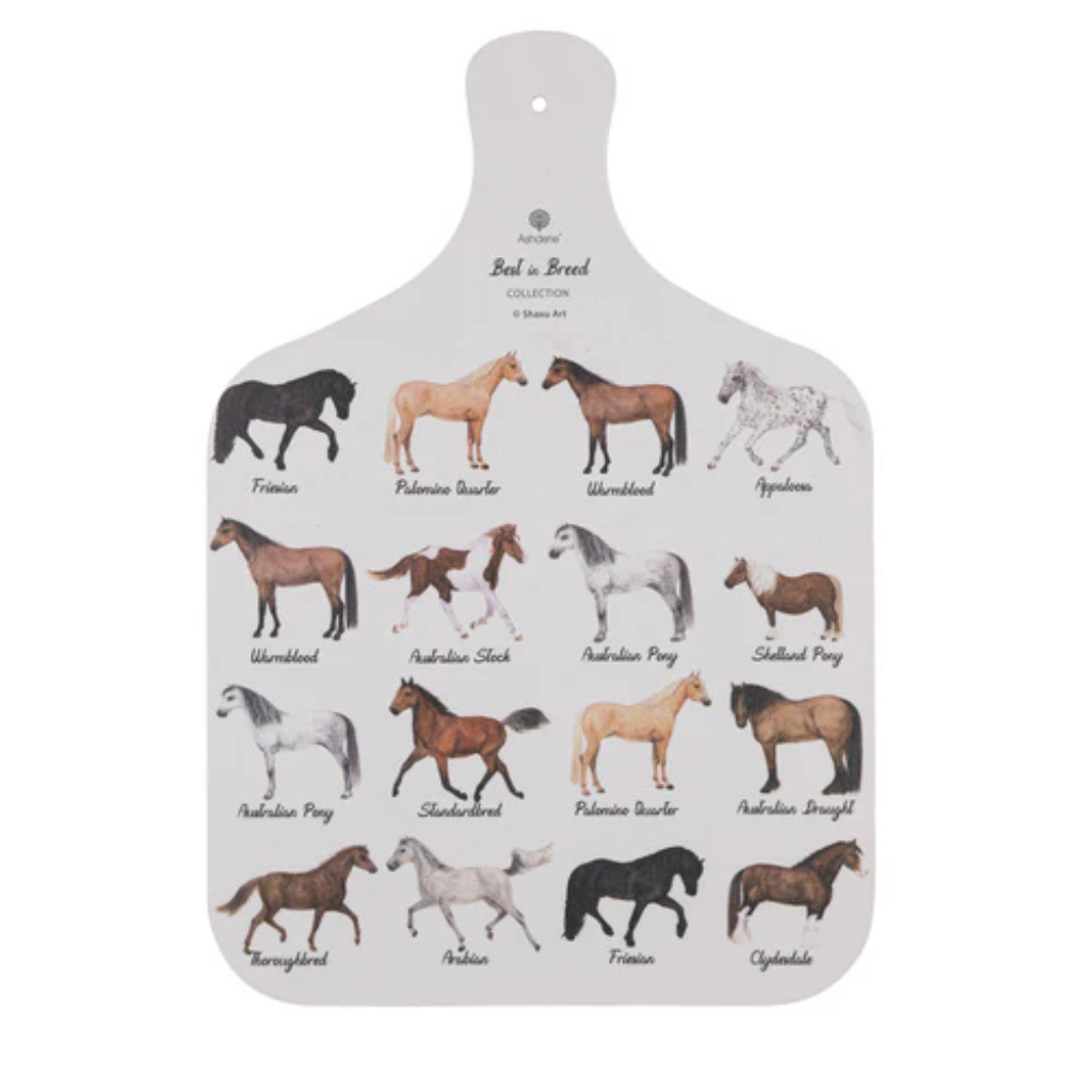 Best In Breed Horse Serving Board