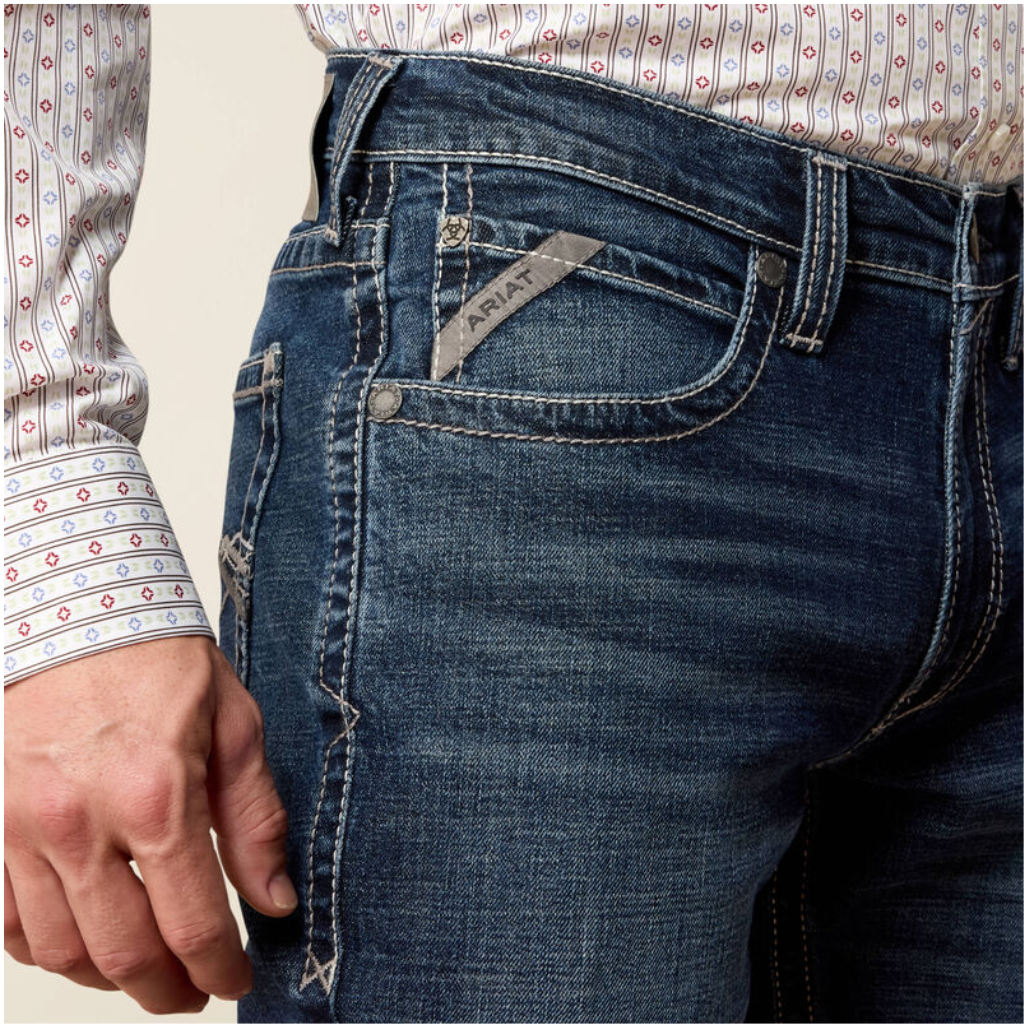 Ariat Men's M4 Relaxed Landon Straight Leg Jeans