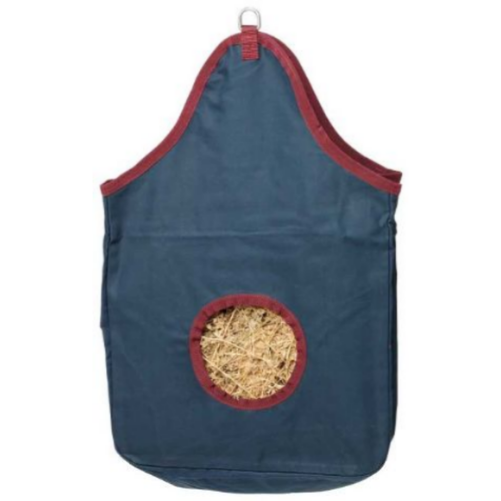 Zilco 2 Tone Hay Tote Bag Black/Red