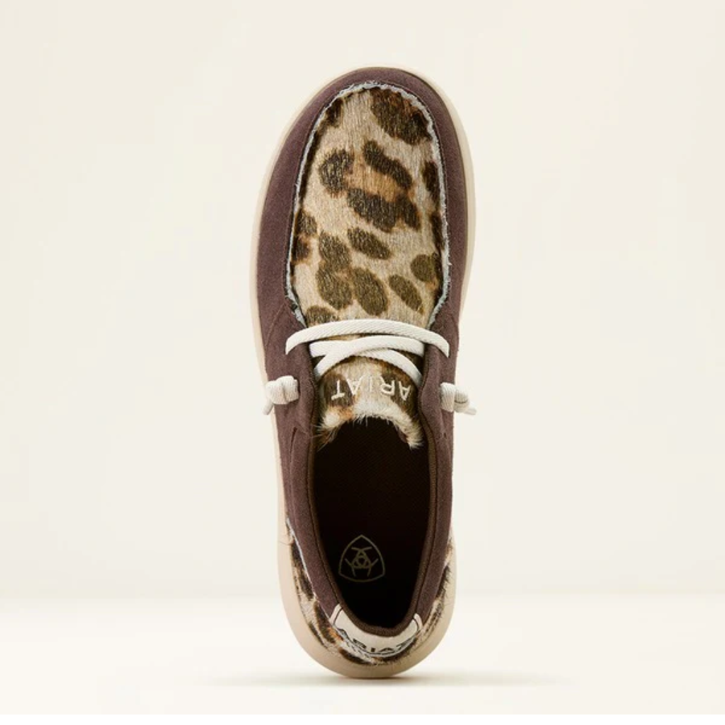 Ariat Women's Leopard Hilo - Chocolate Smoke