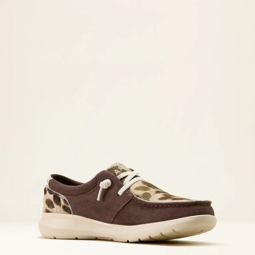 Ariat Women's Leopard Hilo - Chocolate Smoke