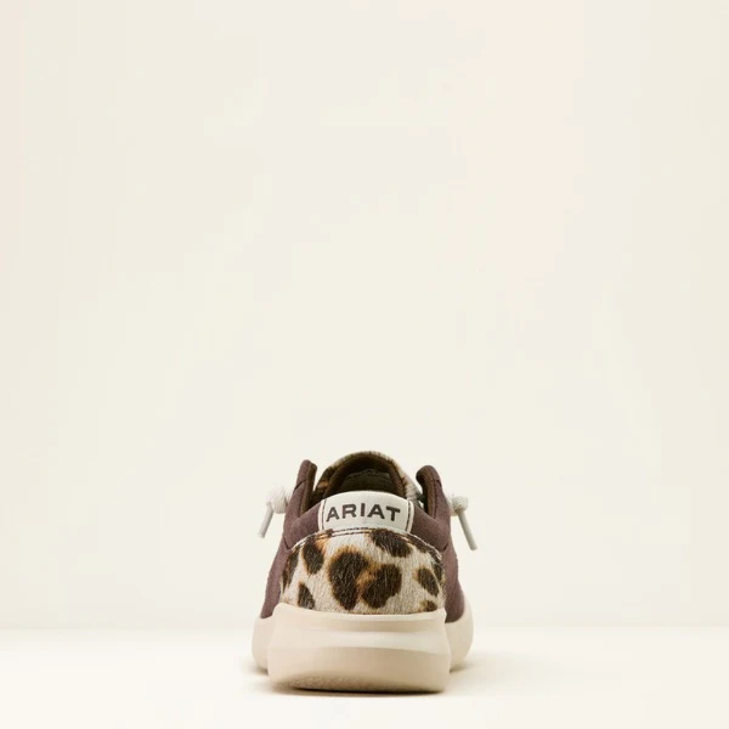 Ariat Women's Leopard Hilo - Chocolate Smoke