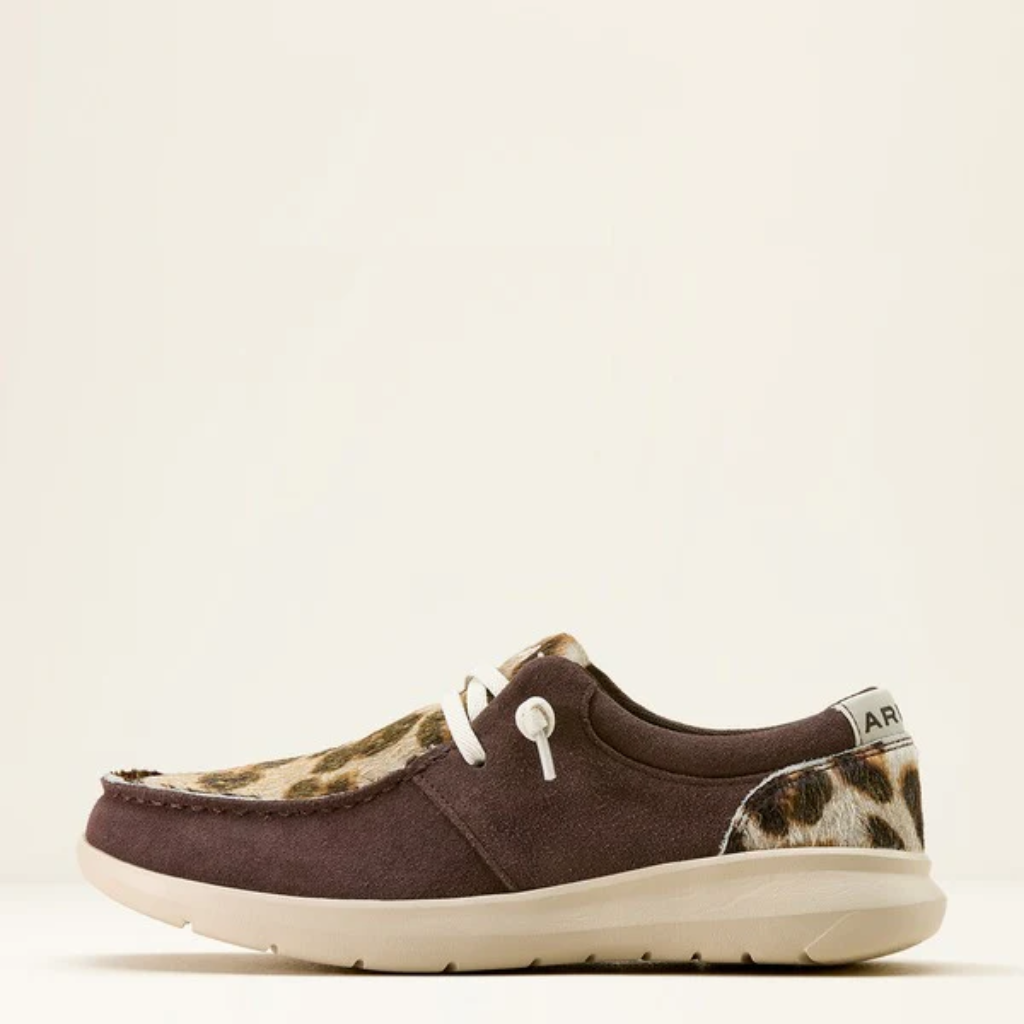 Ariat Women's Leopard Hilo - Chocolate Smoke