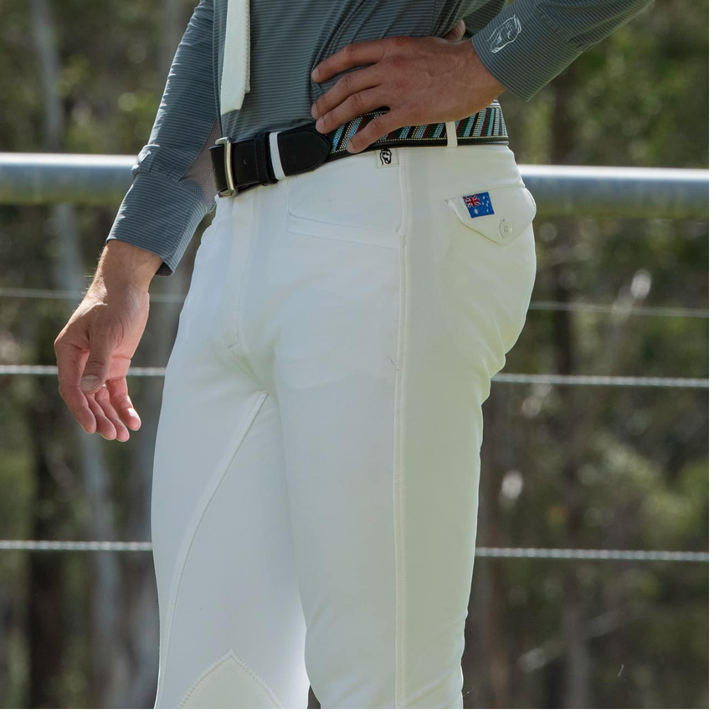Emcee Apparel Men's Igor Competition Breeches White