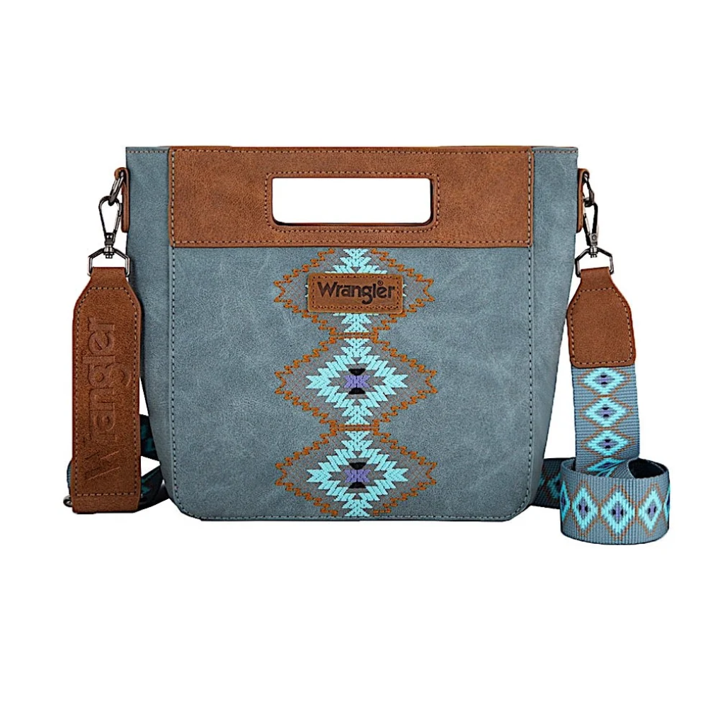 Wrangler Inez Embroidery Bag - Blue