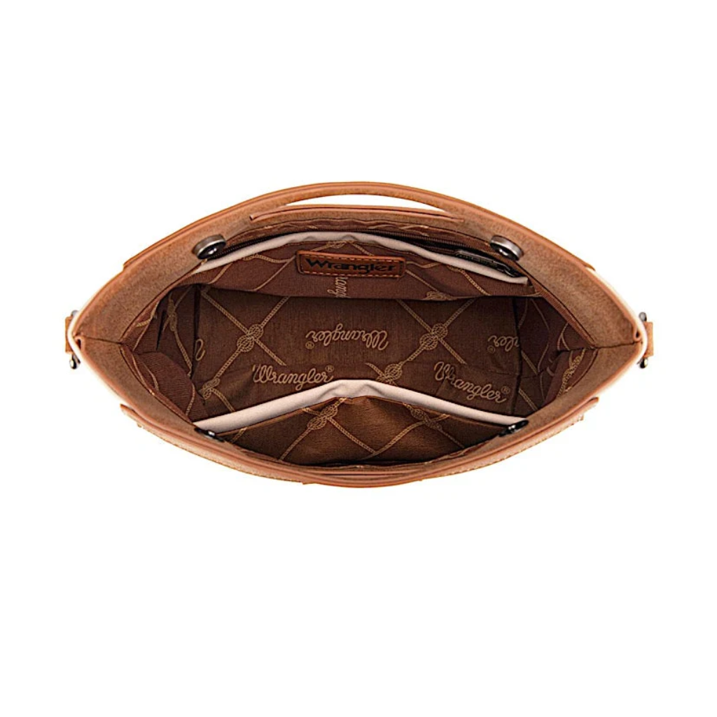 Wrangler Inez Embroidery Bag - Natural