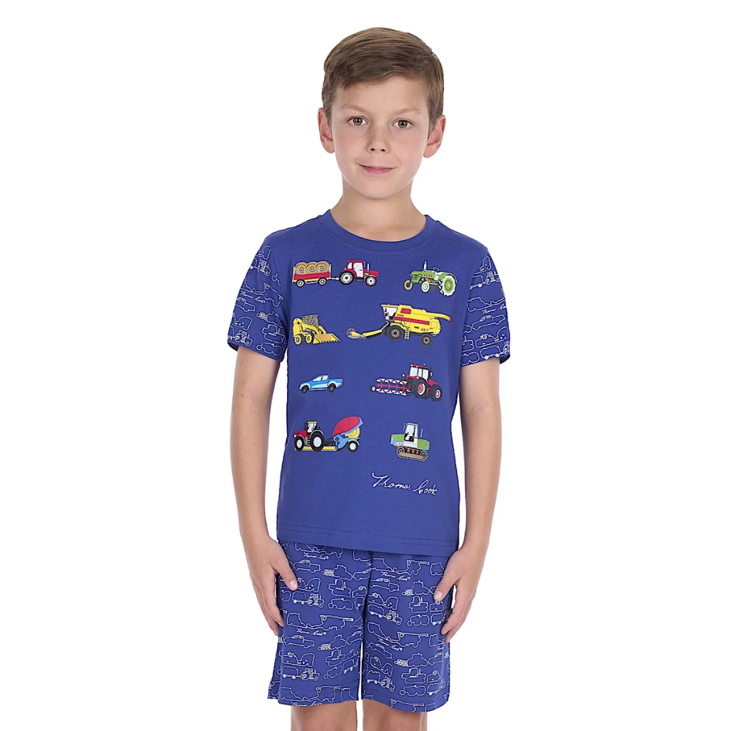 Thomas Cook Boy's Ira PJ - Royal Blue