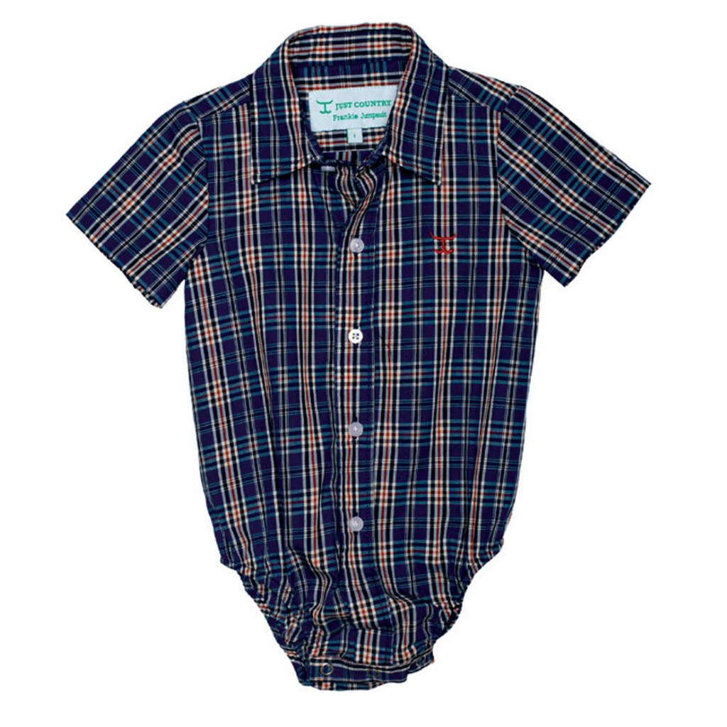 Infant's Just Country Frankie Jumpsuit Plaid