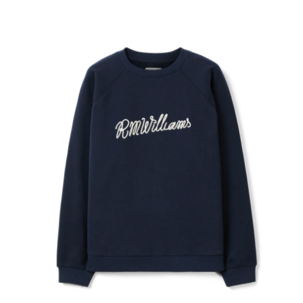 RM ladies Sweat Shirt Navy Lasso