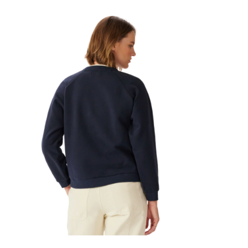 RM ladies Sweat Shirt Navy Lasso