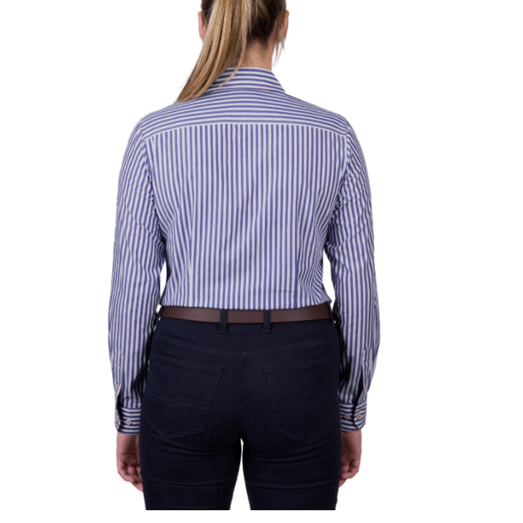 Women's Thomas Cook Lawson Long Sleeve Shirt Blue/White