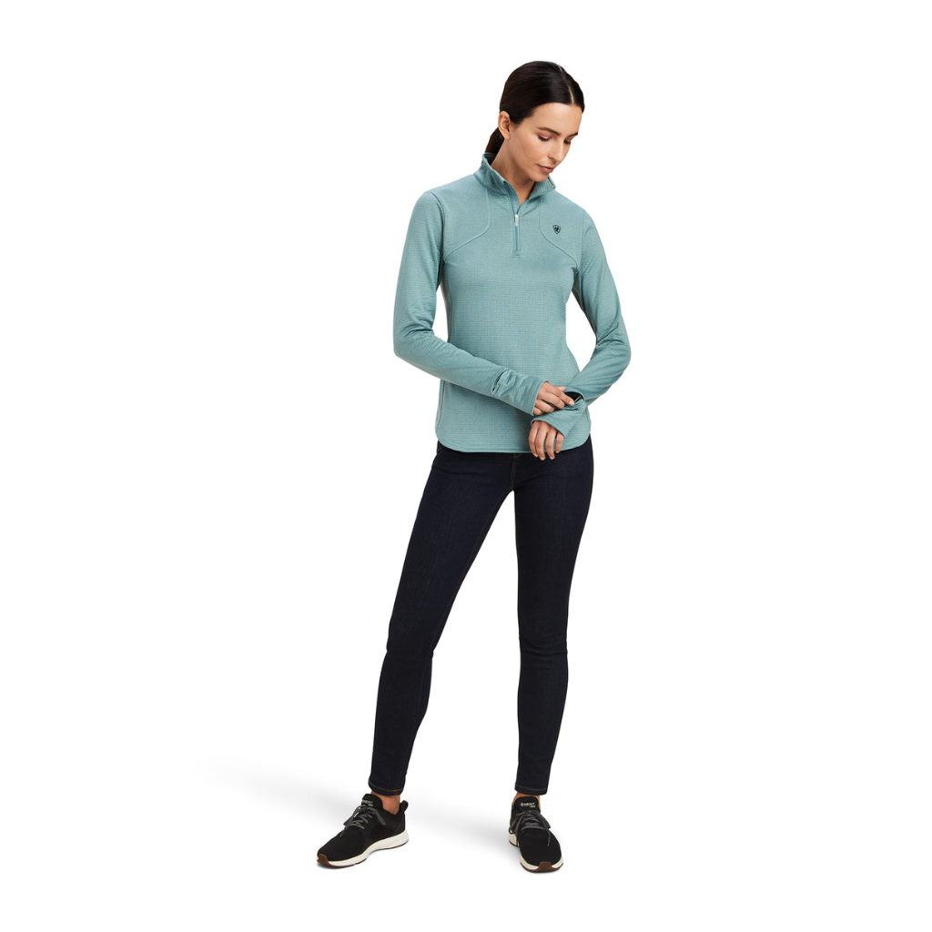 Ariat Women's Gridwork 1/4 Zip Baselayer
