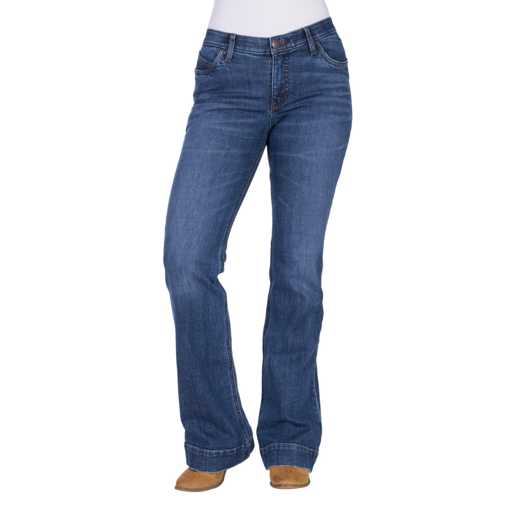 Women's Wrangler Luna Trouser Jean - Willow - 34” LEG