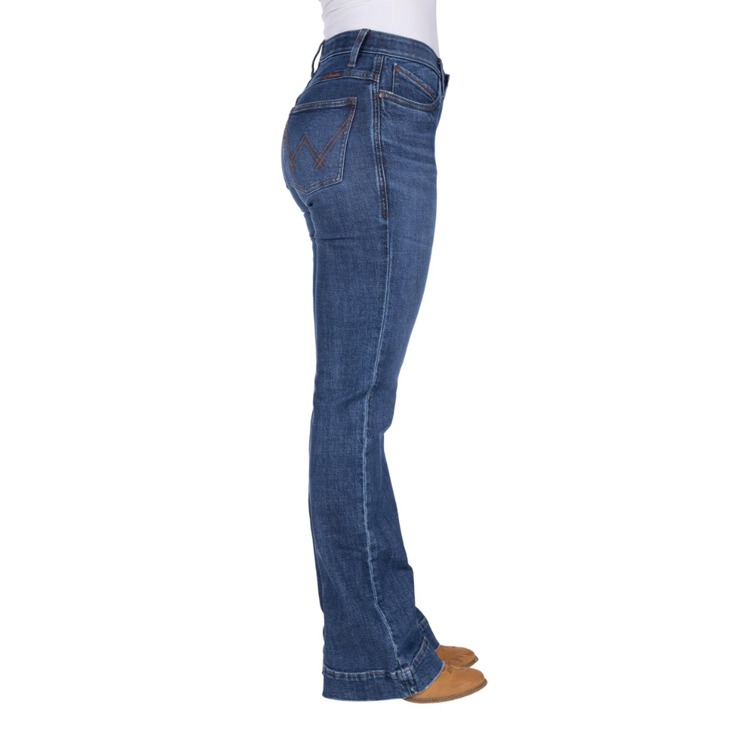 Women's Wrangler Luna Trouser Jean - Willow - 34” LEG