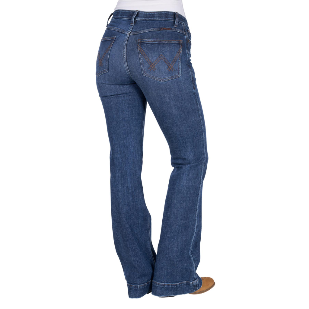 Women's Wrangler Luna Trouser Jean - Willow - 34” LEG