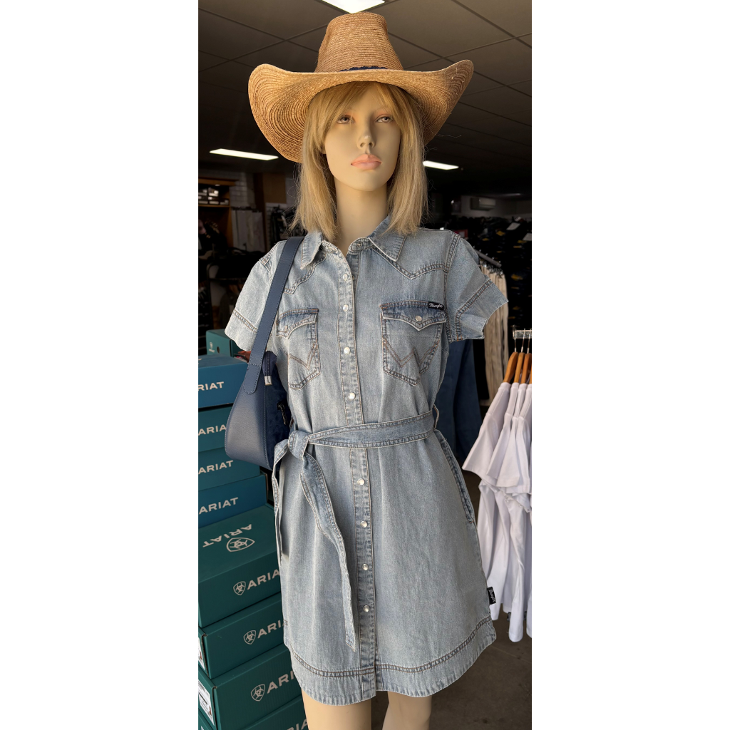 Wrangler Women's Marla Dress - Sky