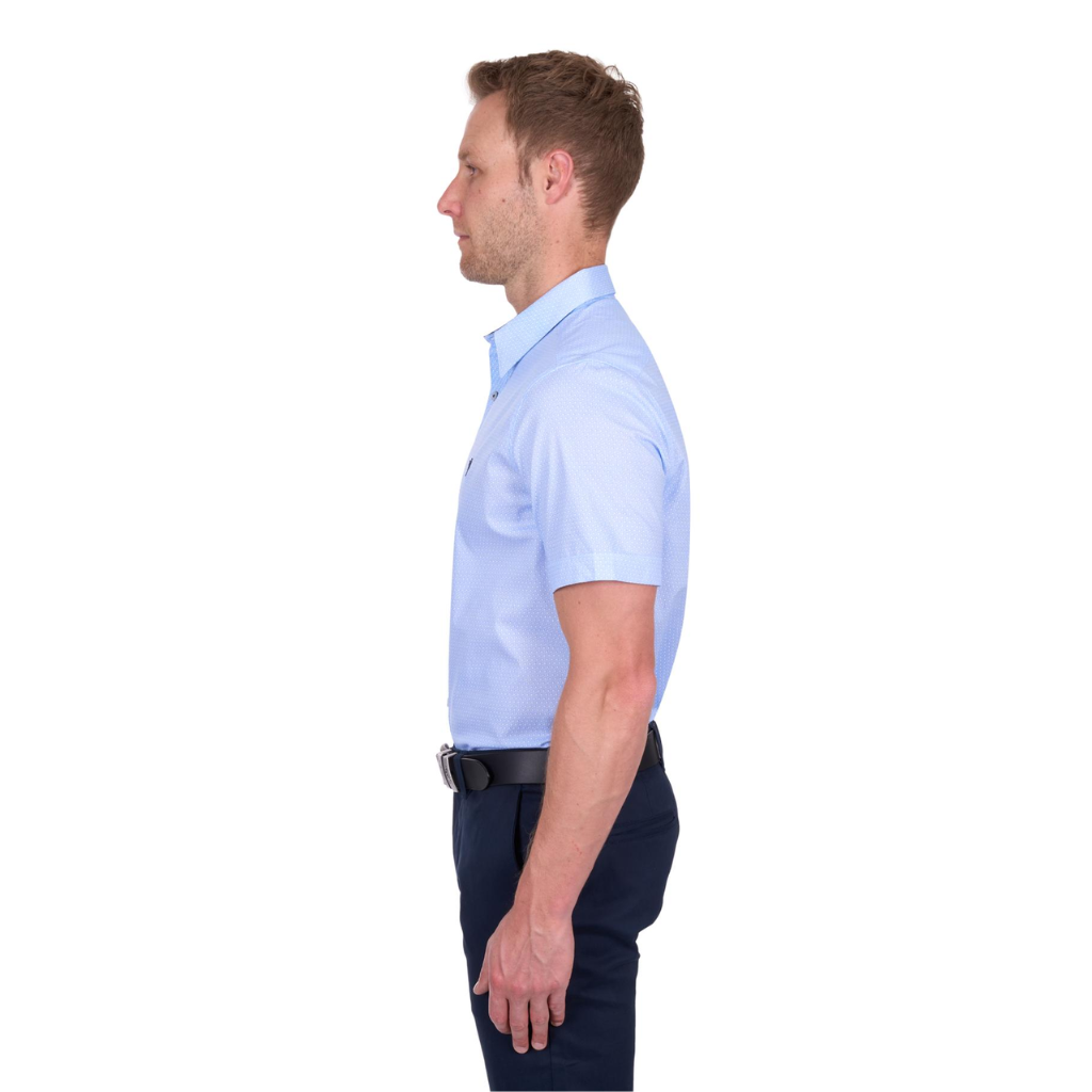 Men’s Thomas Cook Michael Print Tailored Short Sleeve Shirt