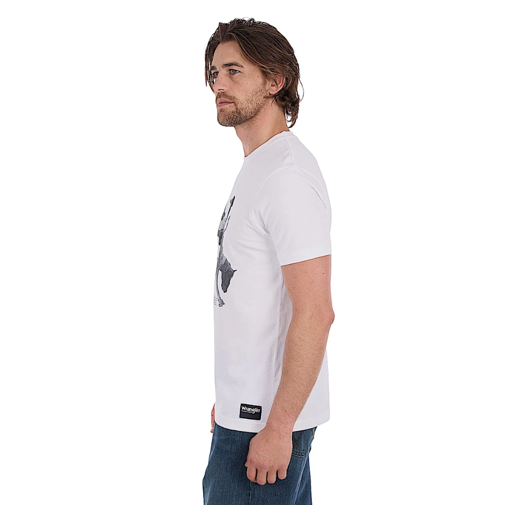 Wrangler Men's Michael Tee - White